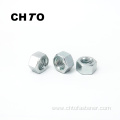 ISO 8673 Grade 10 Hexagonal nuts zinc plated